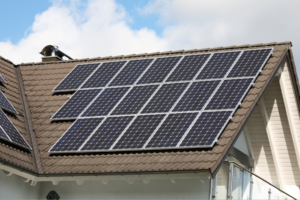 Solar panels installed on a single-family home in a Michigan homeowners association subdivision regulated under the Michigan Homeowners' Energy Policy Act (HEPA).